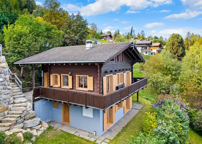 Marcotte - 8 Pers - Belle Vue Dağ evi Nendaz