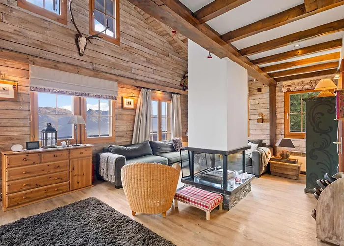 Marcotte - 8 Pers - Belle Vue Dağ evi